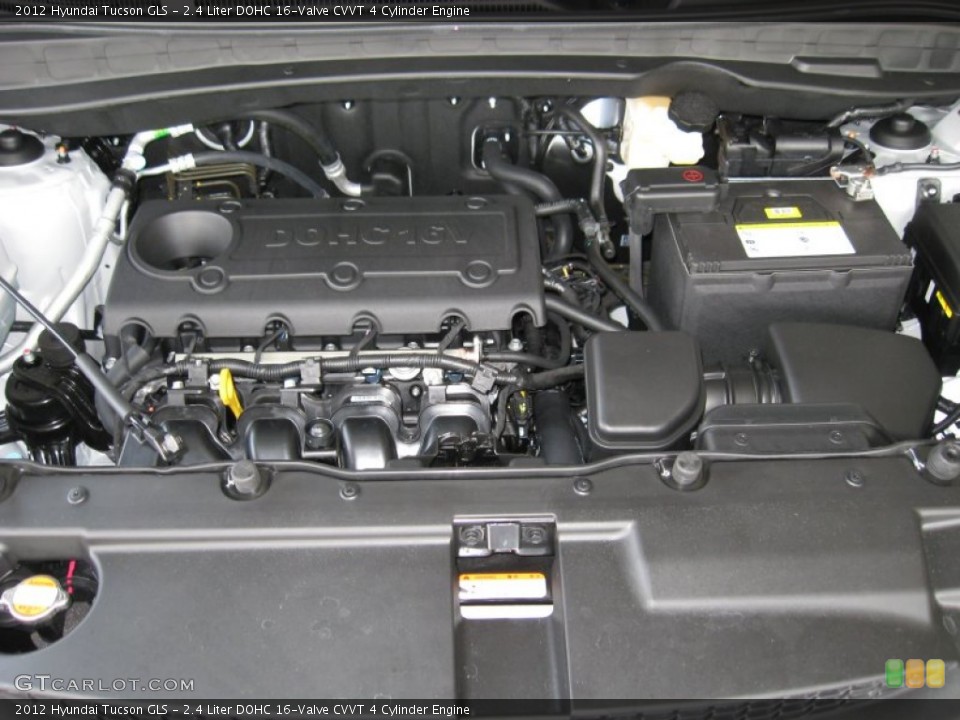 24 Liter Dohc 16 Valve Cvvt 4 Cylinder Engine For The 2012 Hyundai