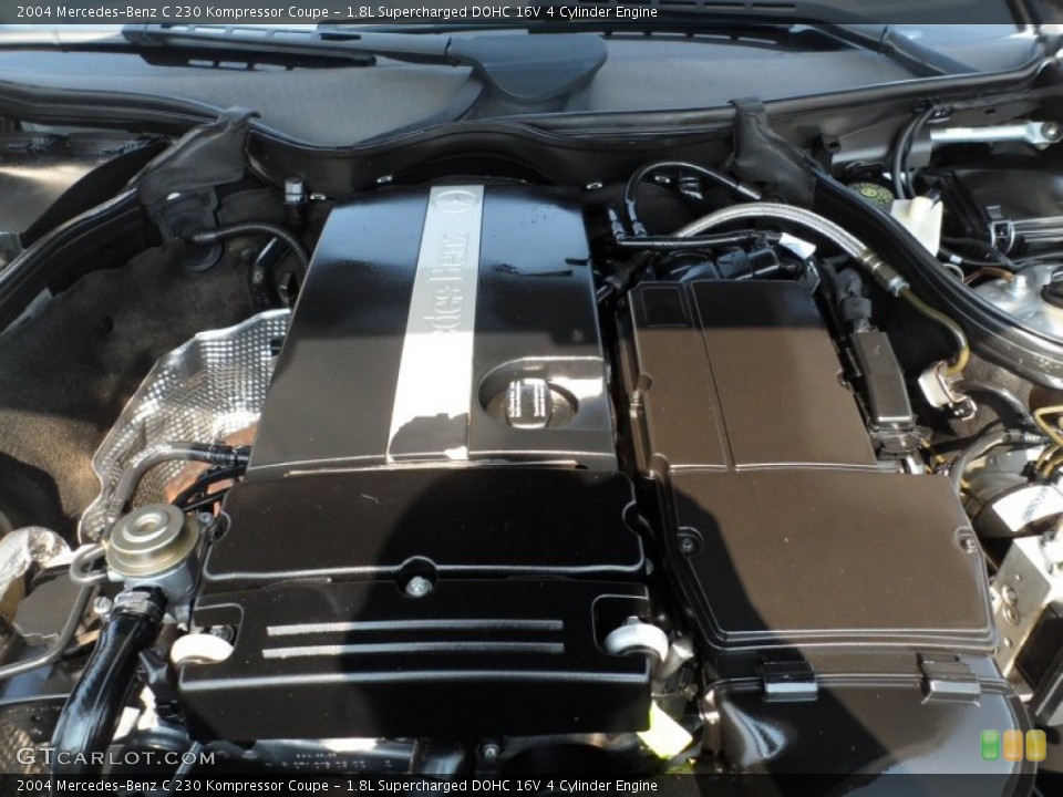 1.8L Supercharged DOHC 16V 4 Cylinder Engine for the 2004 Mercedes-Benz C #53131984