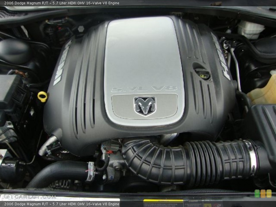 5.7 Liter HEMI OHV 16-Valve V8 Engine for the 2006 Dodge Magnum #53133469