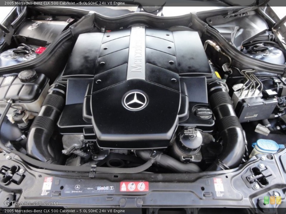 5.0L SOHC 24V V8 Engine for the 2005 Mercedes-Benz CLK #53140215