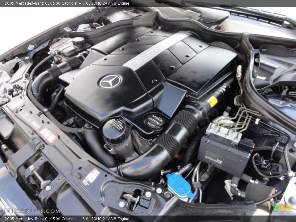 5.0L SOHC 24V V8 Engine for the 2005 Mercedes-Benz CLK #53140218