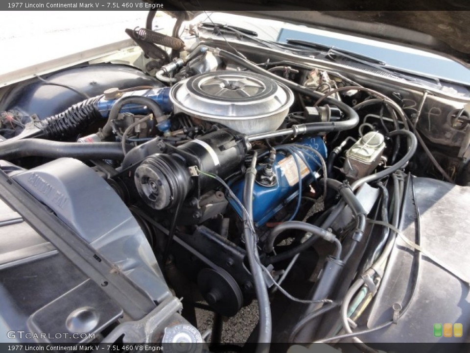 7.5L 460 V8 Engine for the 1977 Lincoln Continental #53145438