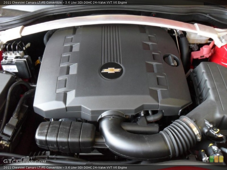 3.6 Liter SIDI DOHC 24-Valve VVT V6 Engine for the 2011 Chevrolet Camaro #53161133