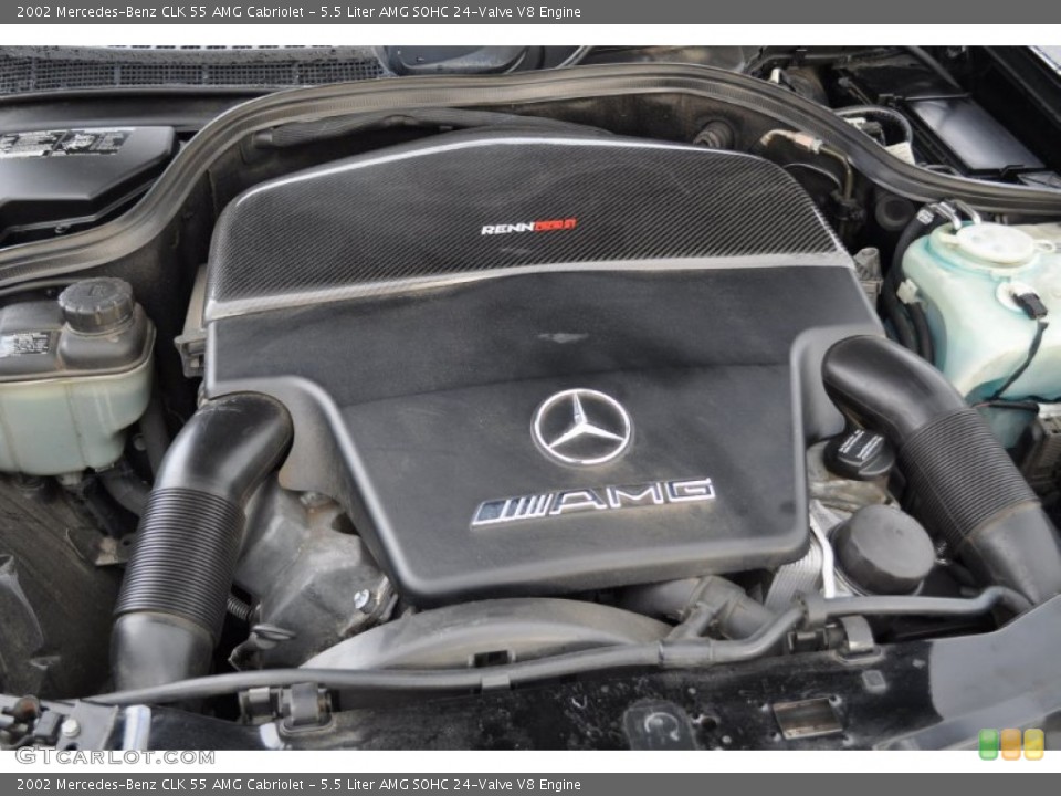 5.5 Liter AMG SOHC 24-Valve V8 Engine for the 2002 Mercedes-Benz CLK #53163251