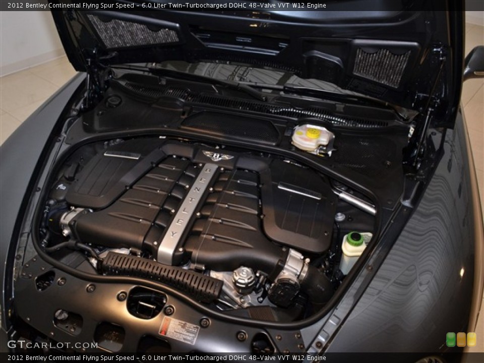 6.0 Liter Twin-Turbocharged DOHC 48-Valve VVT W12 Engine for the 2012 Bentley Continental Flying Spur #53173396