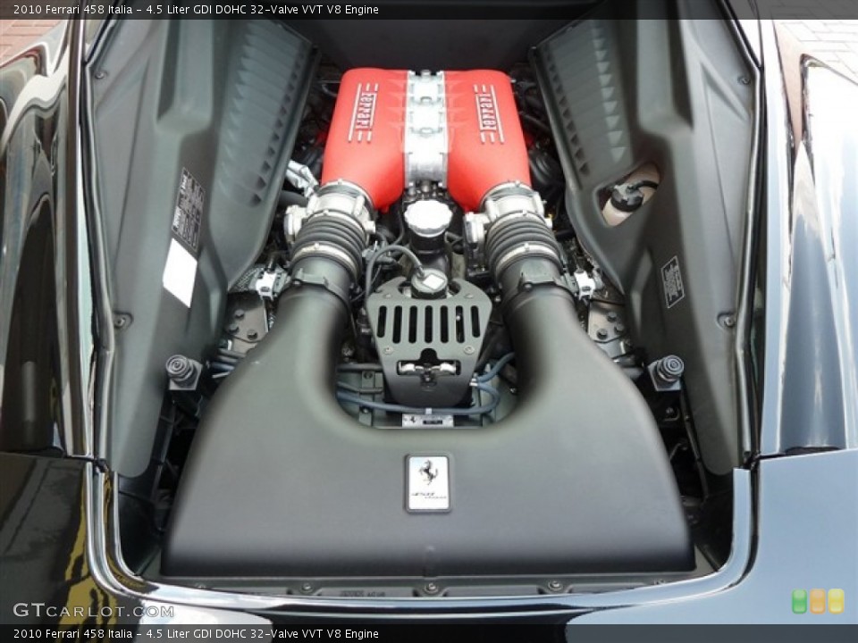 4.5 Liter GDI DOHC 32-Valve VVT V8 Engine for the 2010 Ferrari 458 #53173894