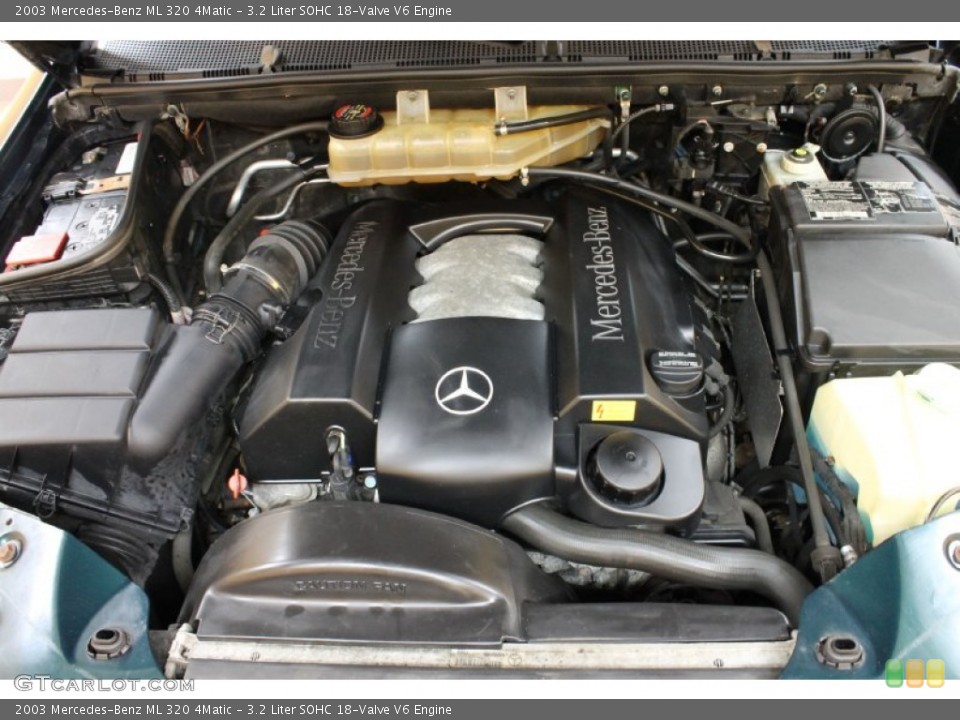 3.2 Liter SOHC 18-Valve V6 Engine for the 2003 Mercedes-Benz ML #53176547