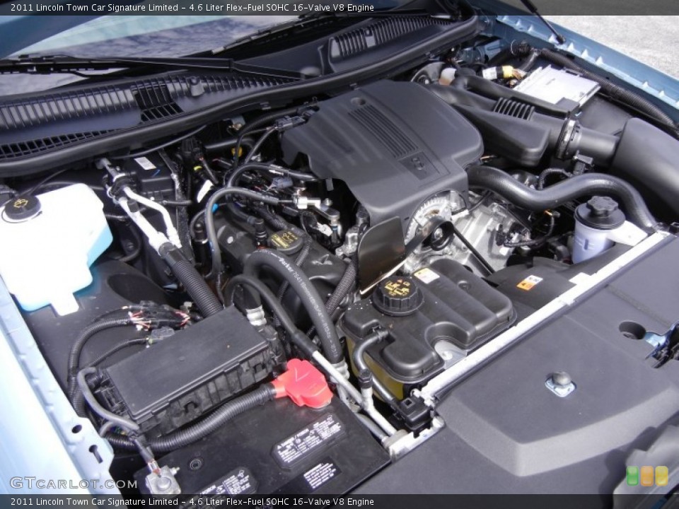 4.6 Liter Flex-Fuel SOHC 16-Valve V8 Engine for the 2011 Lincoln Town Car #53179019