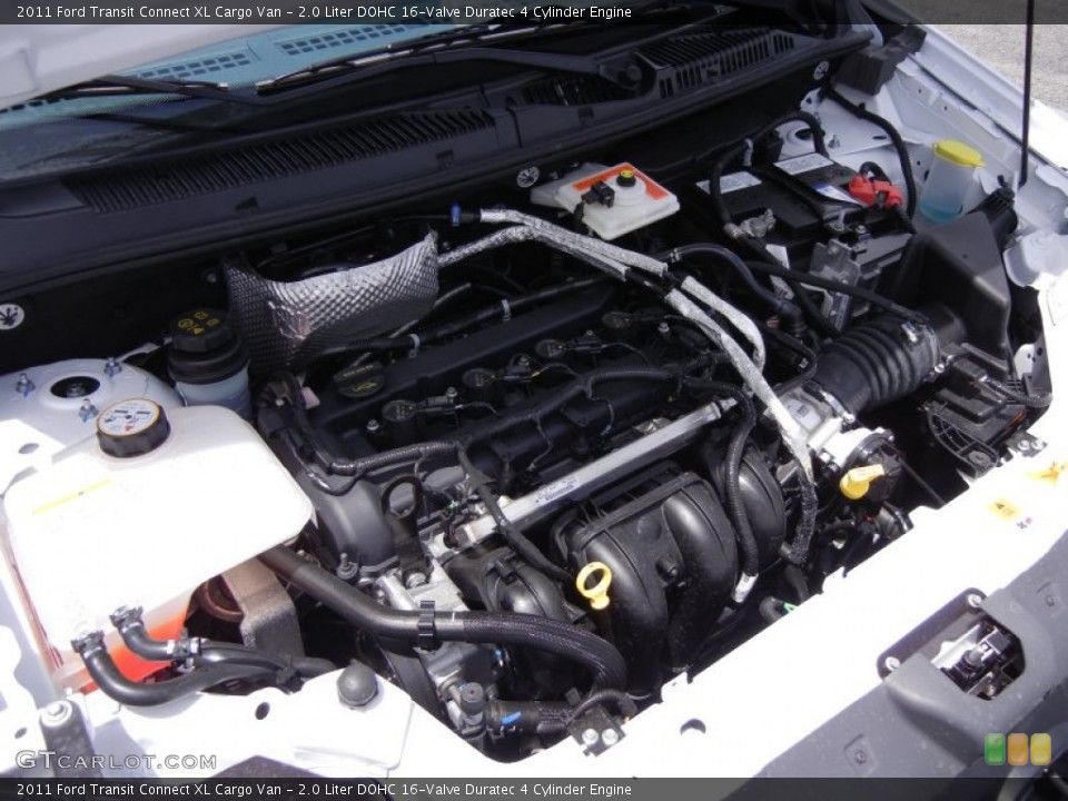 2.0 Liter DOHC 16-Valve Duratec 4 Cylinder Engine for the 2011 Ford Transit Connect #53179349