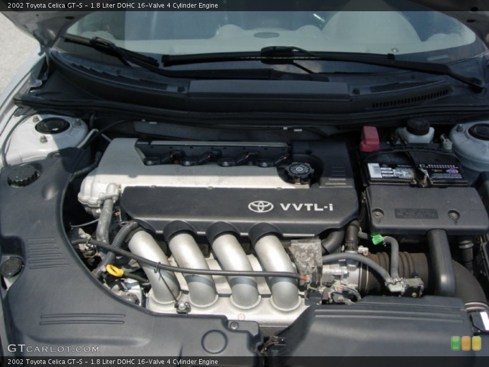 1.8 Liter DOHC 16-Valve 4 Cylinder Engine for the 2002 Toyota Celica #53183621