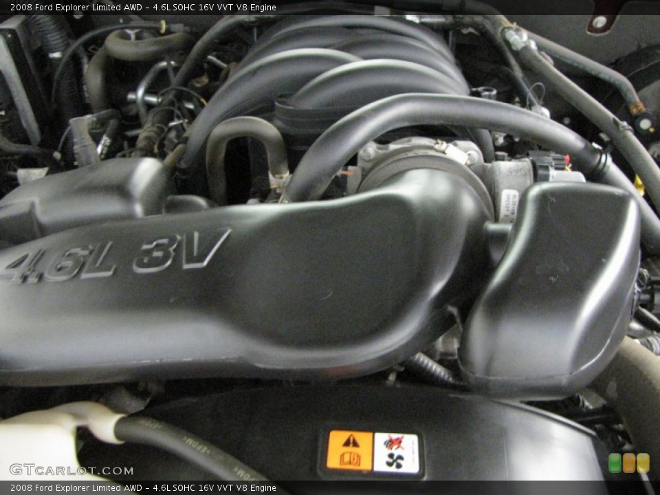 4.6L SOHC 16V VVT V8 Engine for the 2008 Ford Explorer #53185337