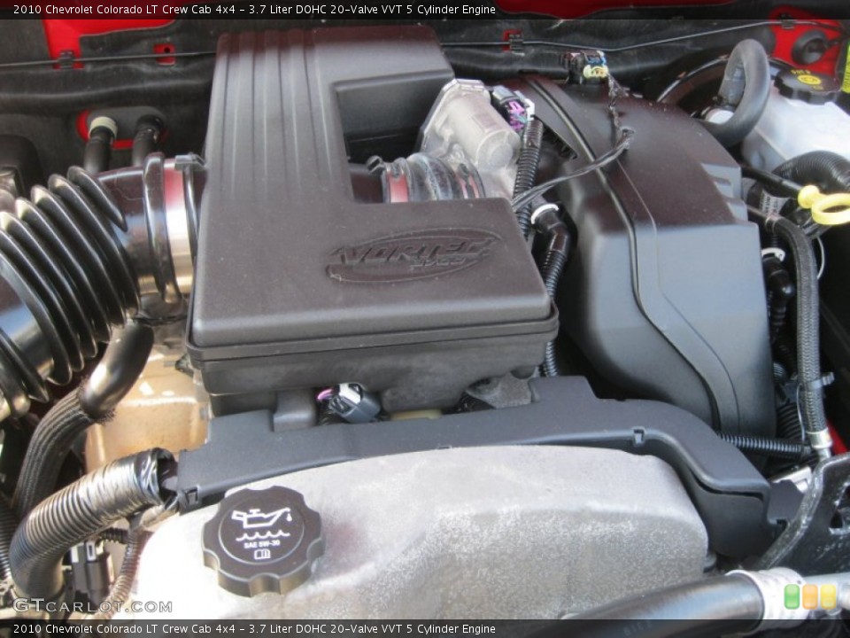3.7 Liter DOHC 20-Valve VVT 5 Cylinder Engine for the 2010 Chevrolet Colorado #53187653