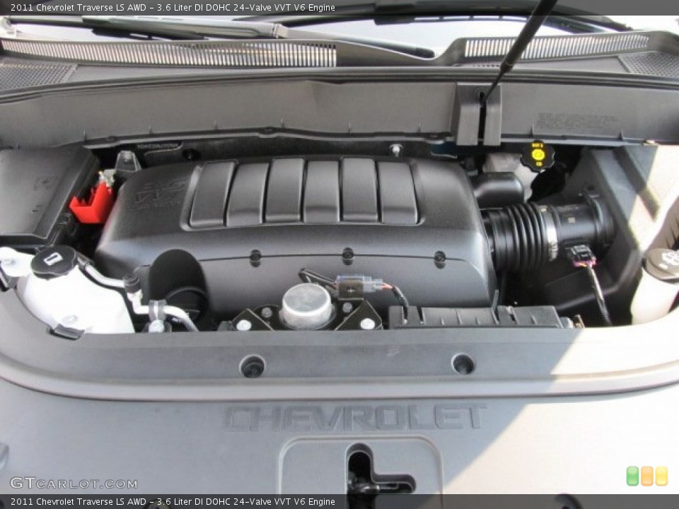 3.6 Liter DI DOHC 24-Valve VVT V6 Engine for the 2011 Chevrolet Traverse #53195729