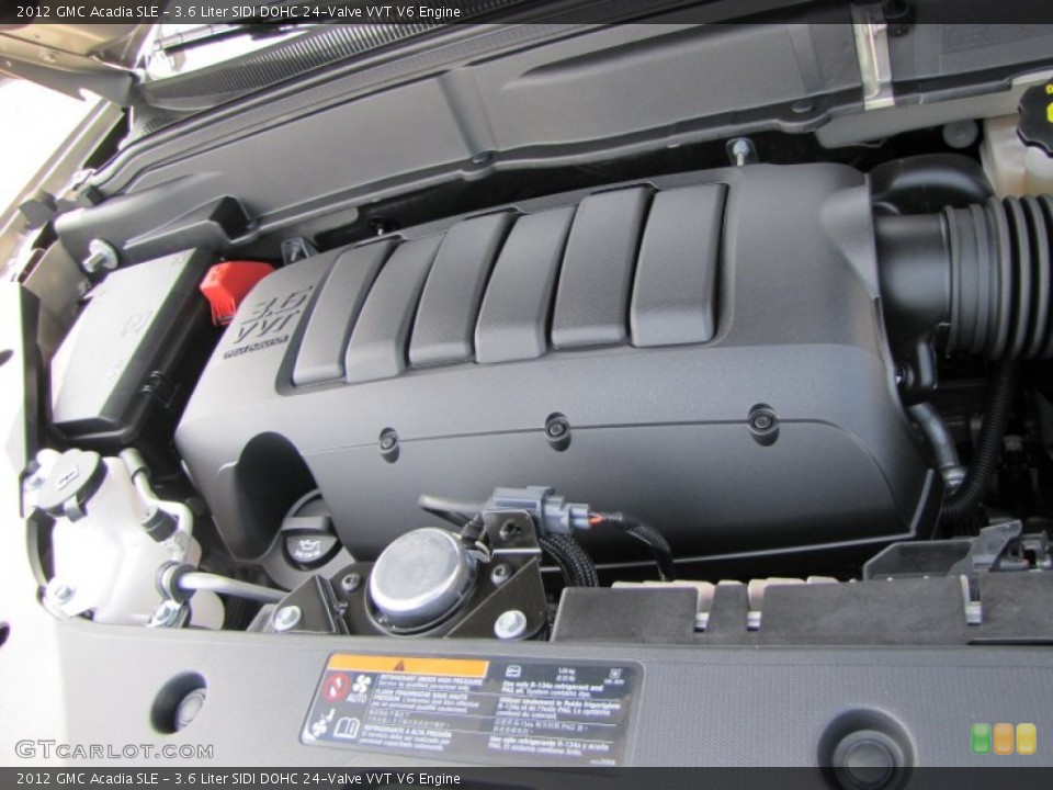 3.6 Liter SIDI DOHC 24-Valve VVT V6 Engine for the 2012 GMC Acadia #53200970