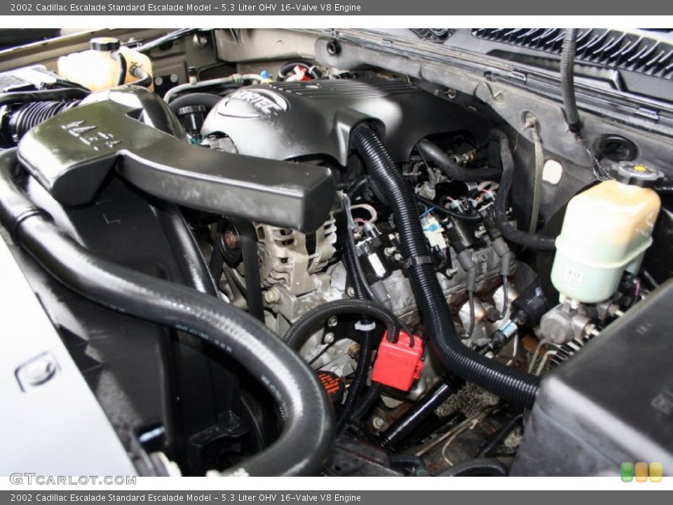 5.3 Liter OHV 16-Valve V8 Engine for the 2002 Cadillac Escalade #53205827 | GTCarLot.com 2002 Cadillac Escalade Engine 5.3 L V8