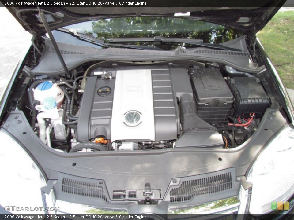 2.5 Liter DOHC 20-Valve 5 Cylinder Engine for the 2006 Volkswagen Jetta #53209067
