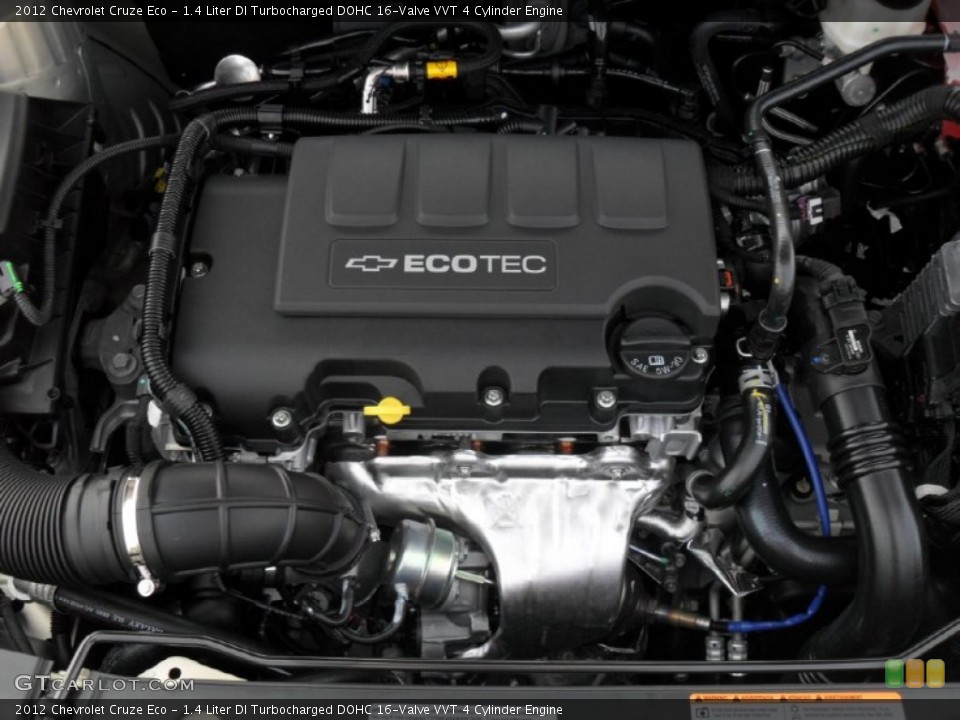1.4 Liter DI Turbocharged DOHC 16-Valve VVT 4 Cylinder Engine for the 2012 Chevrolet Cruze #53211476