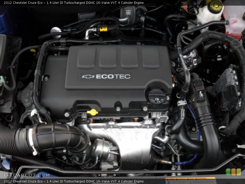 1.4 Liter DI Turbocharged DOHC 16-Valve VVT 4 Cylinder Engine for the 2012 Chevrolet Cruze #53211839