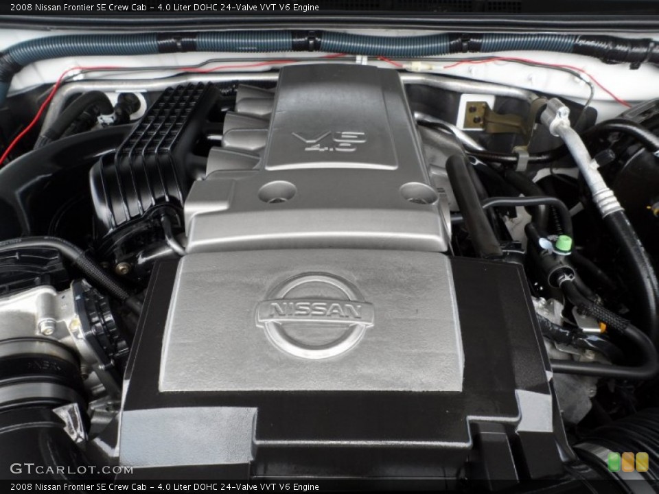 4.0 Liter DOHC 24-Valve VVT V6 Engine for the 2008 Nissan Frontier #53220545