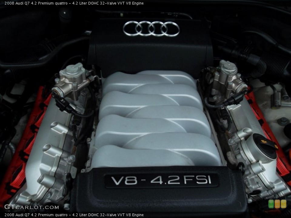 4.2 Liter DOHC 32-Valve VVT V8 Engine for the 2008 Audi Q7 #53234586