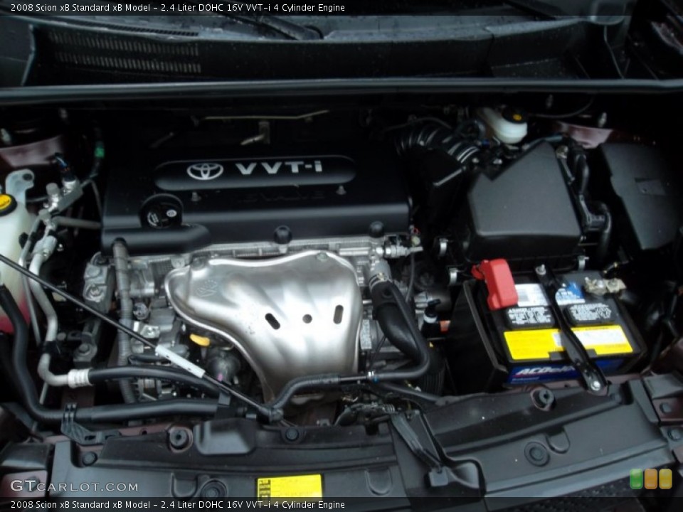 2.4 Liter DOHC 16V VVT-i 4 Cylinder Engine for the 2008 Scion xB #53235114