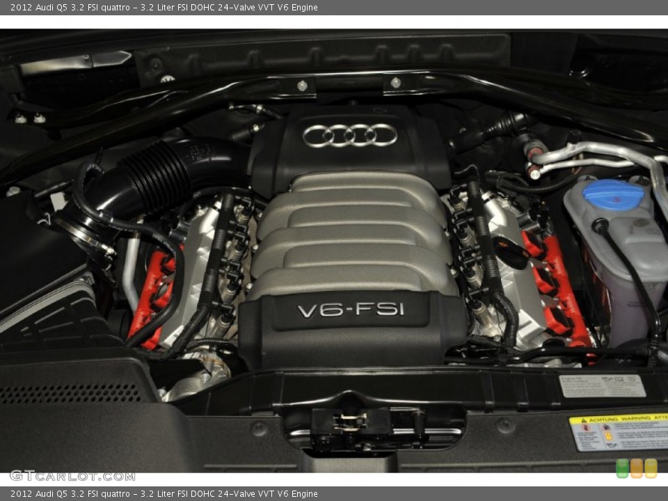 3.2 Liter FSI DOHC 24-Valve VVT V6 Engine for the 2012 Audi Q5 #53242200