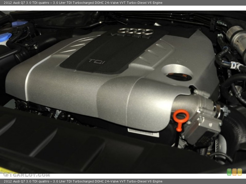 3.0 Liter TDI Turbocharged DOHC 24-Valve VVT Turbo-Diesel V6 Engine for the 2012 Audi Q7 #53242812