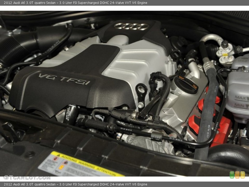 3.0 Liter FSI Supercharged DOHC 24-Valve VVT V6 Engine for the 2012 Audi A6 #53243427