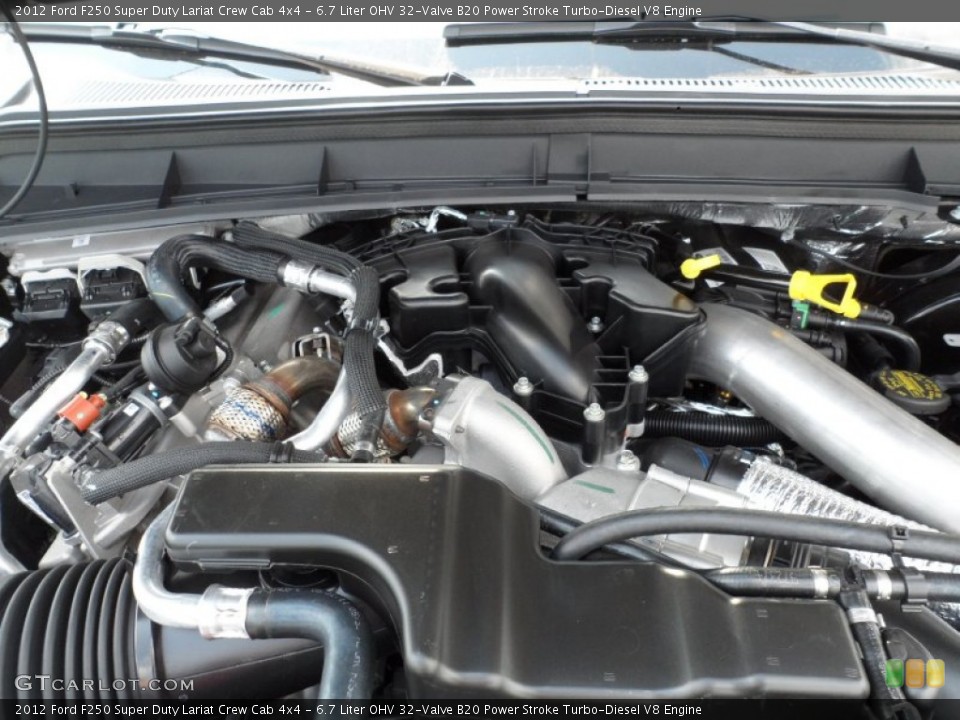 6.7 Liter OHV 32-Valve B20 Power Stroke Turbo-Diesel V8 Engine for the 2012 Ford F250 Super Duty #53249521