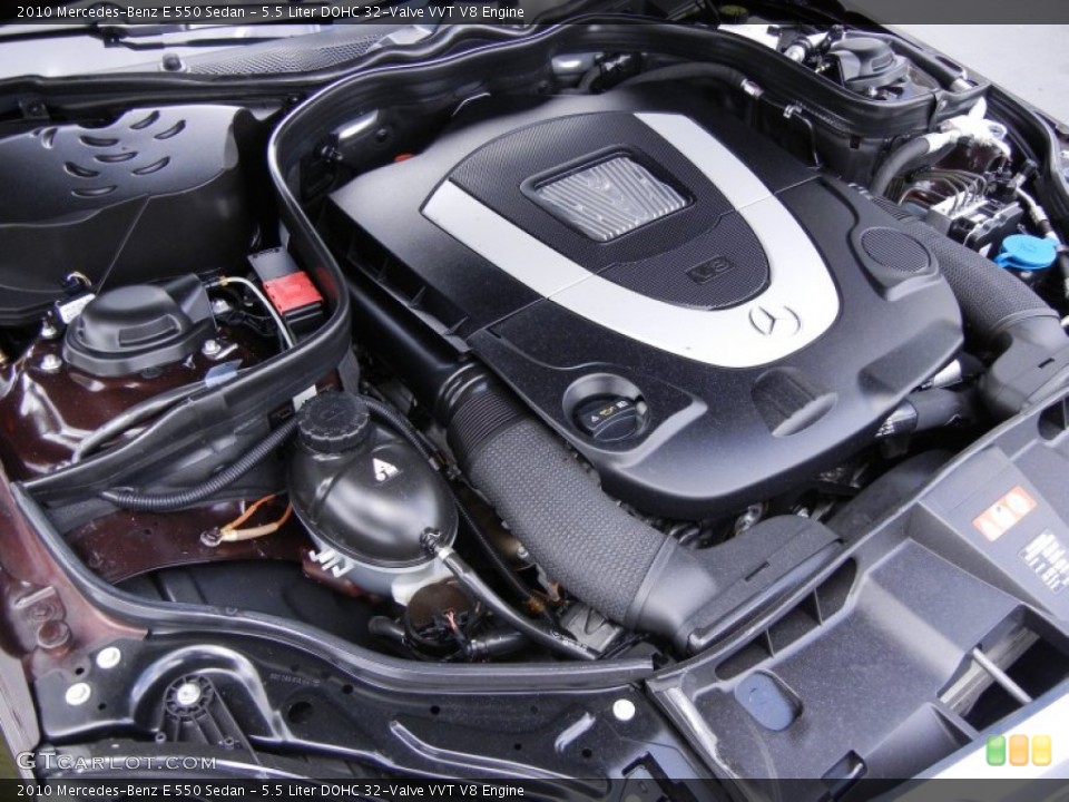 5.5 Liter DOHC 32-Valve VVT V8 Engine for the 2010 Mercedes-Benz E #53253070