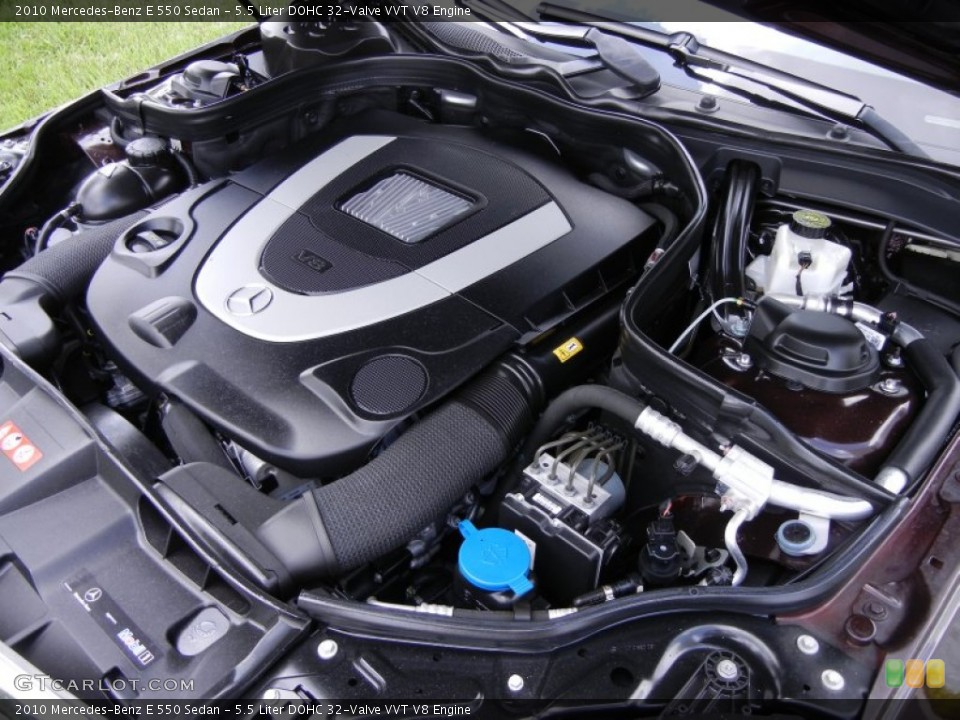 5.5 Liter DOHC 32-Valve VVT V8 Engine for the 2010 Mercedes-Benz E #53253088