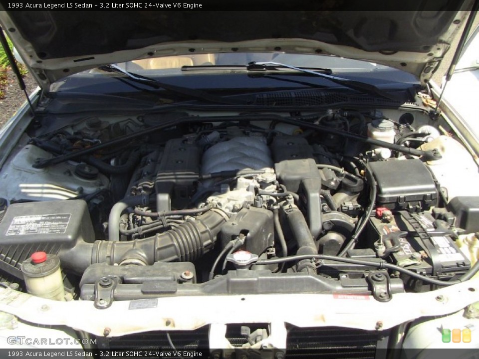 3.2 Liter SOHC 24-Valve V6 Engine for the 1993 Acura Legend #53266021
