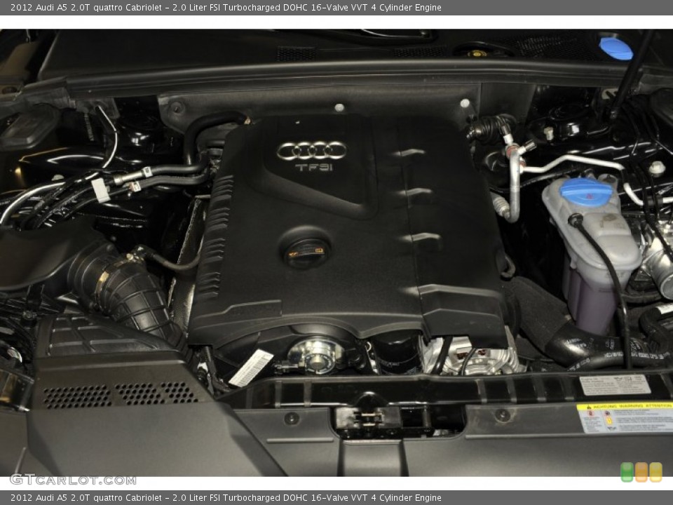 2.0 Liter FSI Turbocharged DOHC 16-Valve VVT 4 Cylinder Engine for the 2012 Audi A5 #53268514