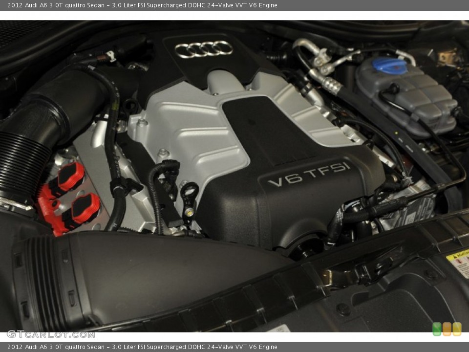 3.0 Liter FSI Supercharged DOHC 24-Valve VVT V6 Engine for the 2012 Audi A6 #53269141