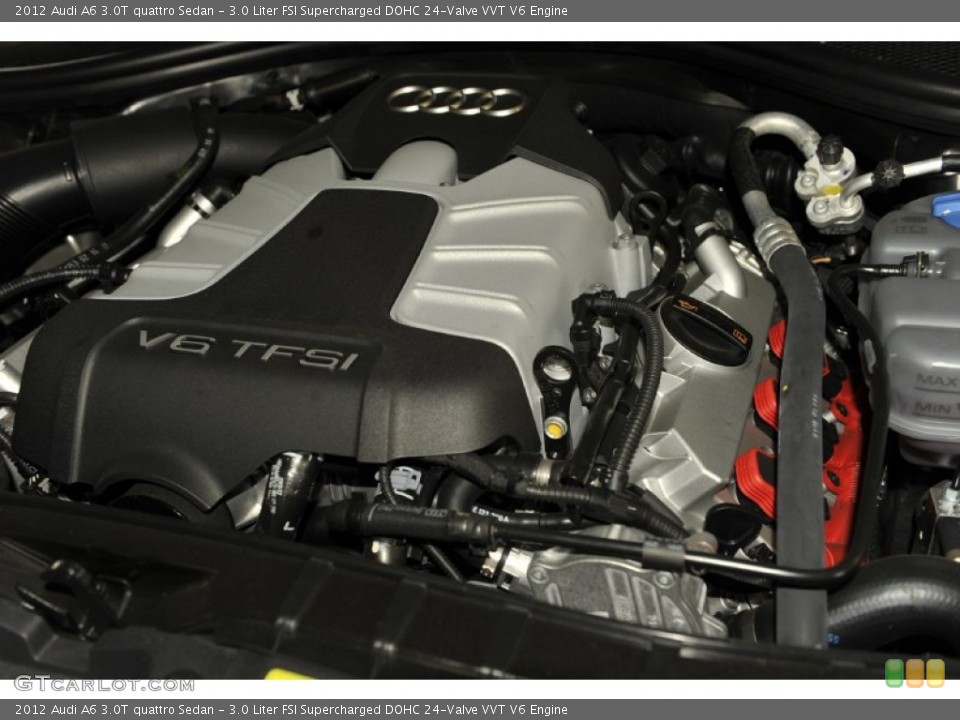 3.0 Liter FSI Supercharged DOHC 24-Valve VVT V6 Engine for the 2012 Audi A6 #53269156