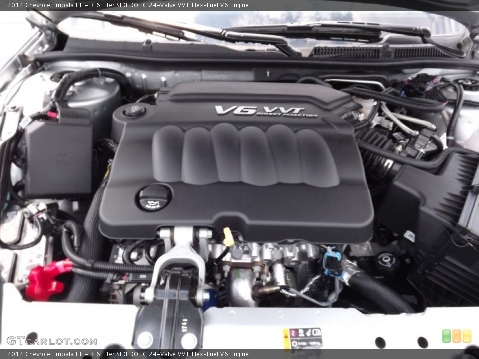 3.6 Liter SIDI DOHC 24-Valve VVT Flex-Fuel V6 Engine for the 2012 Chevrolet Impala #53274379