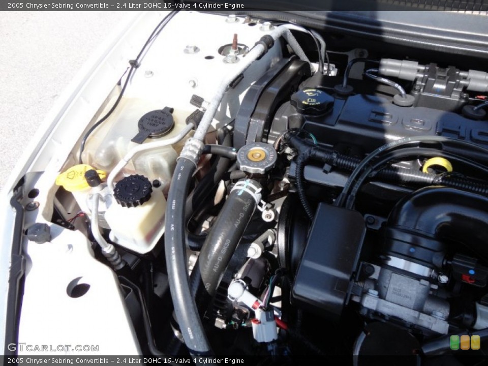 2.4 Liter DOHC 16-Valve 4 Cylinder Engine for the 2005 Chrysler Sebring #53275612