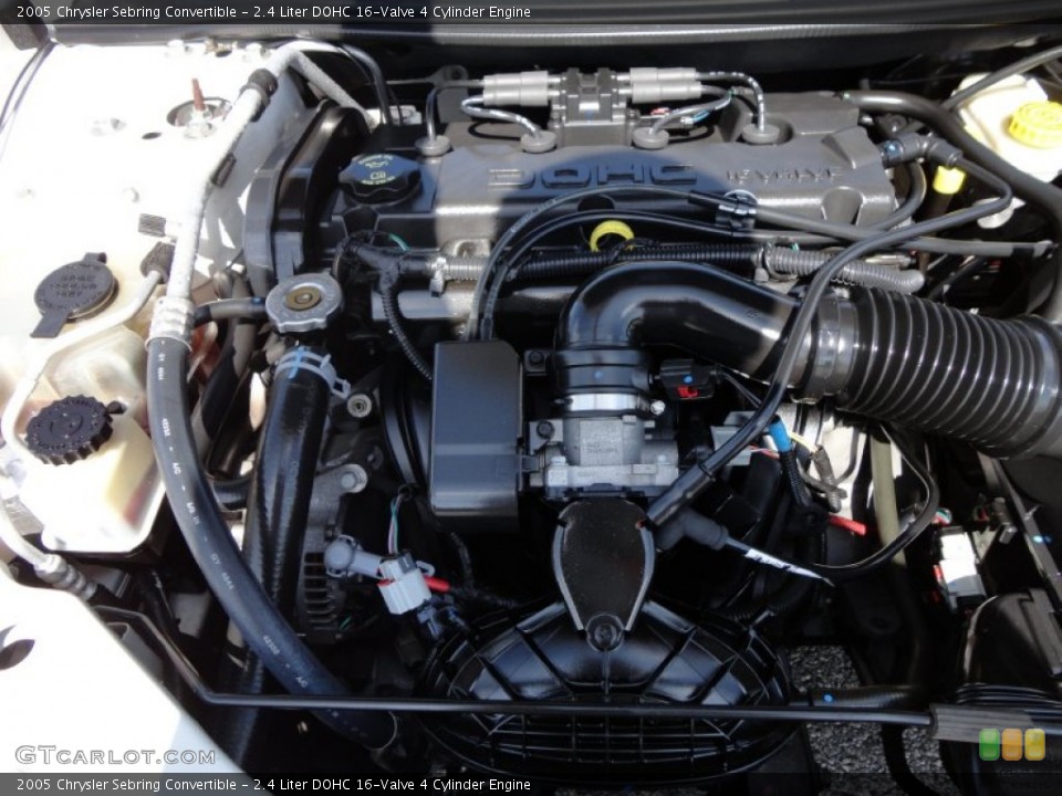 2.4 Liter DOHC 16-Valve 4 Cylinder Engine for the 2005 Chrysler Sebring #53275618