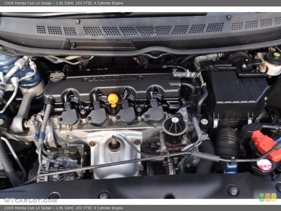 1.8L SOHC 16V VTEC 4 Cylinder Engine for the 2006 Honda Civic #53277274