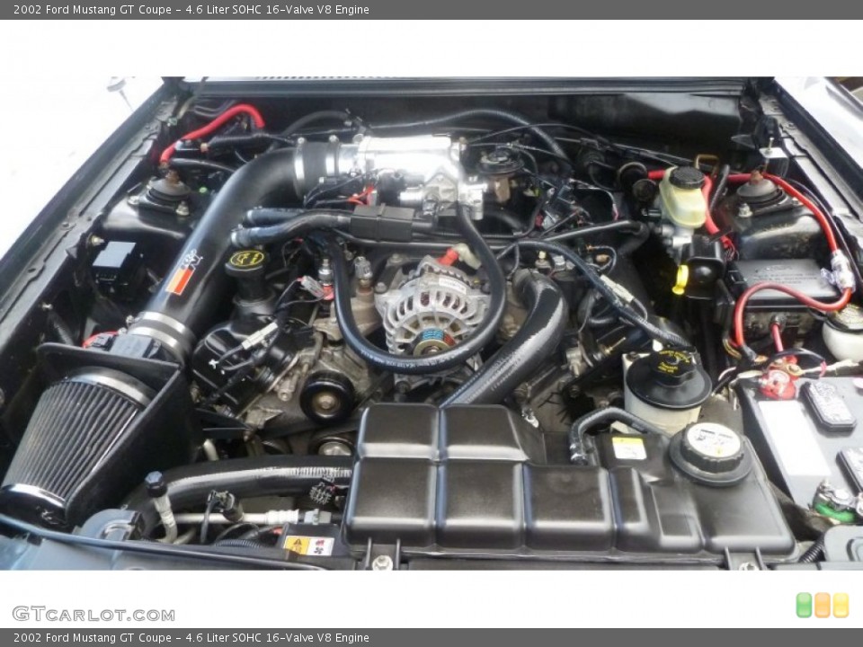 4.6 Liter SOHC 16-Valve V8 Engine for the 2002 Ford Mustang #53278129