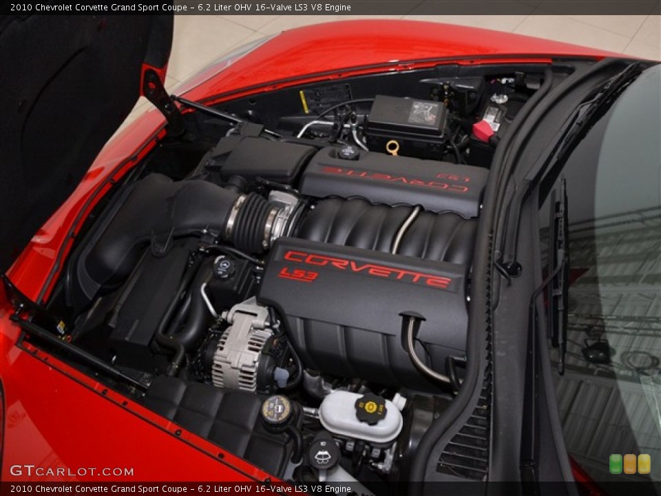 6.2 Liter OHV 16-Valve LS3 V8 Engine for the 2010 Chevrolet Corvette #53280624