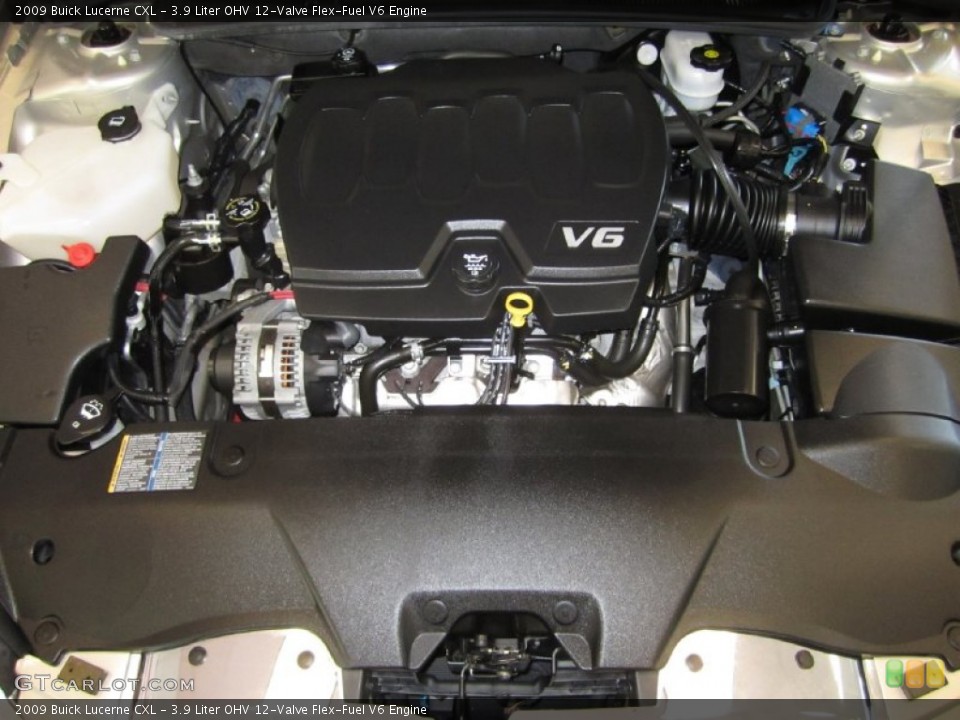 3.9 Liter OHV 12-Valve Flex-Fuel V6 Engine for the 2009 Buick Lucerne #53282190