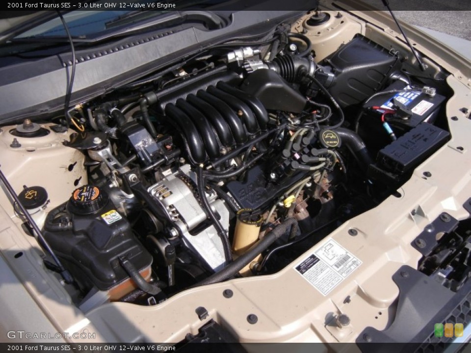 3.0 Liter OHV 12-Valve V6 Engine for the 2001 Ford Taurus #53283753