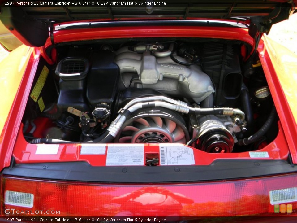 3.6 Liter OHC 12V Varioram Flat 6 Cylinder Engine for the 1997 Porsche 911 #53296077