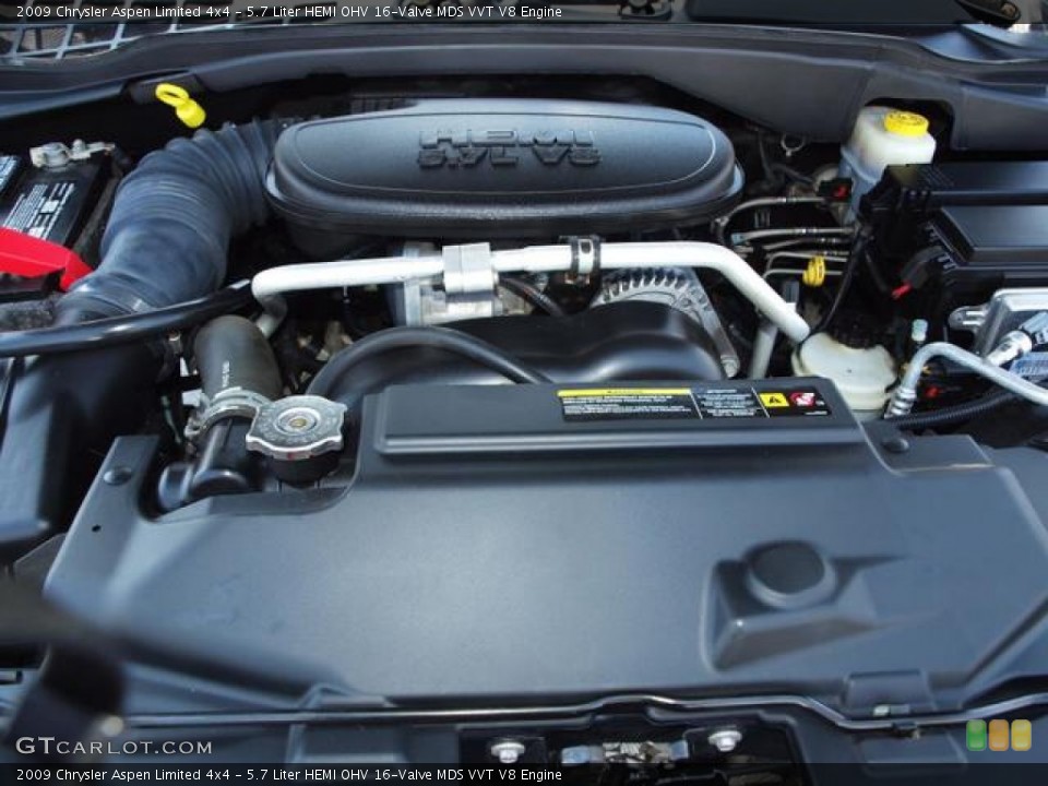 5.7 Liter HEMI OHV 16-Valve MDS VVT V8 Engine for the 2009 Chrysler Aspen #53304156