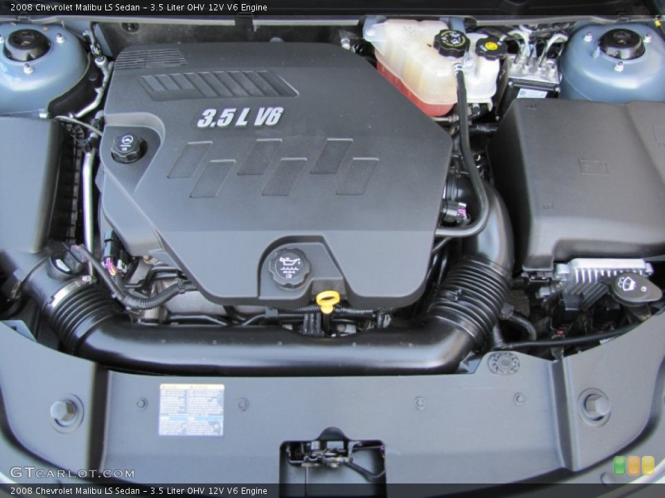 3.5 Liter OHV 12V V6 Engine for the 2008 Chevrolet Malibu #53304501