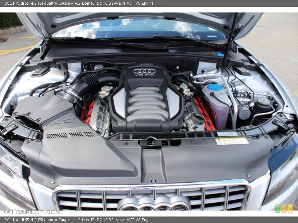 4.2 Liter FSI DOHC 32-Valve VVT V8 Engine for the 2011 Audi S5 #53307867