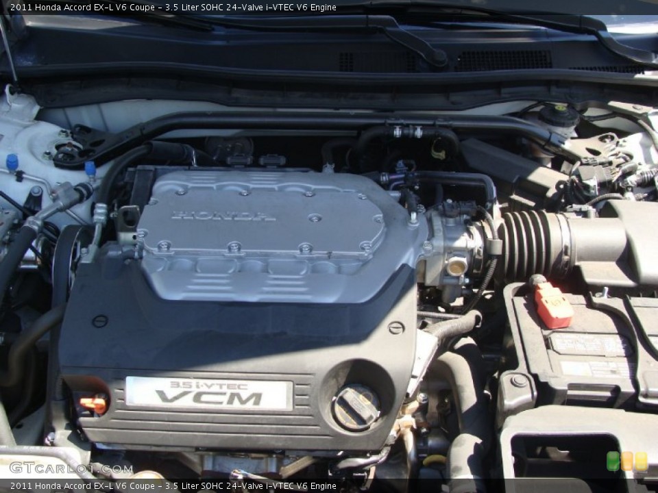 3.5 Liter SOHC 24-Valve i-VTEC V6 Engine for the 2011 Honda Accord #53309364