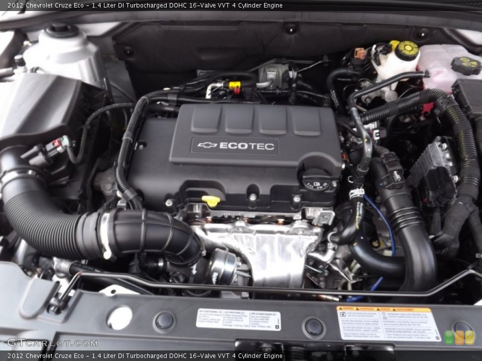 1.4 Liter DI Turbocharged DOHC 16-Valve VVT 4 Cylinder Engine for the 2012 Chevrolet Cruze #53313810