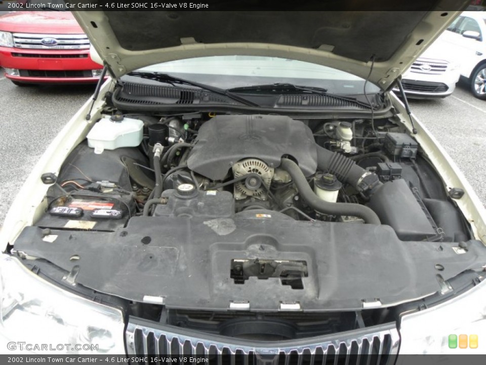 4.6 Liter SOHC 16-Valve V8 Engine for the 2002 Lincoln Town Car #53327047